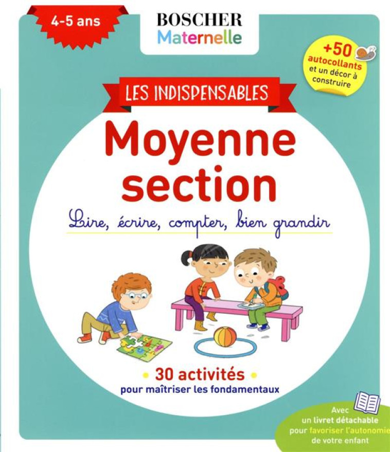 LES INDISPENSABLES DE MOYENNE SECTION - LASCAULT CHARLOTTE - BELIN