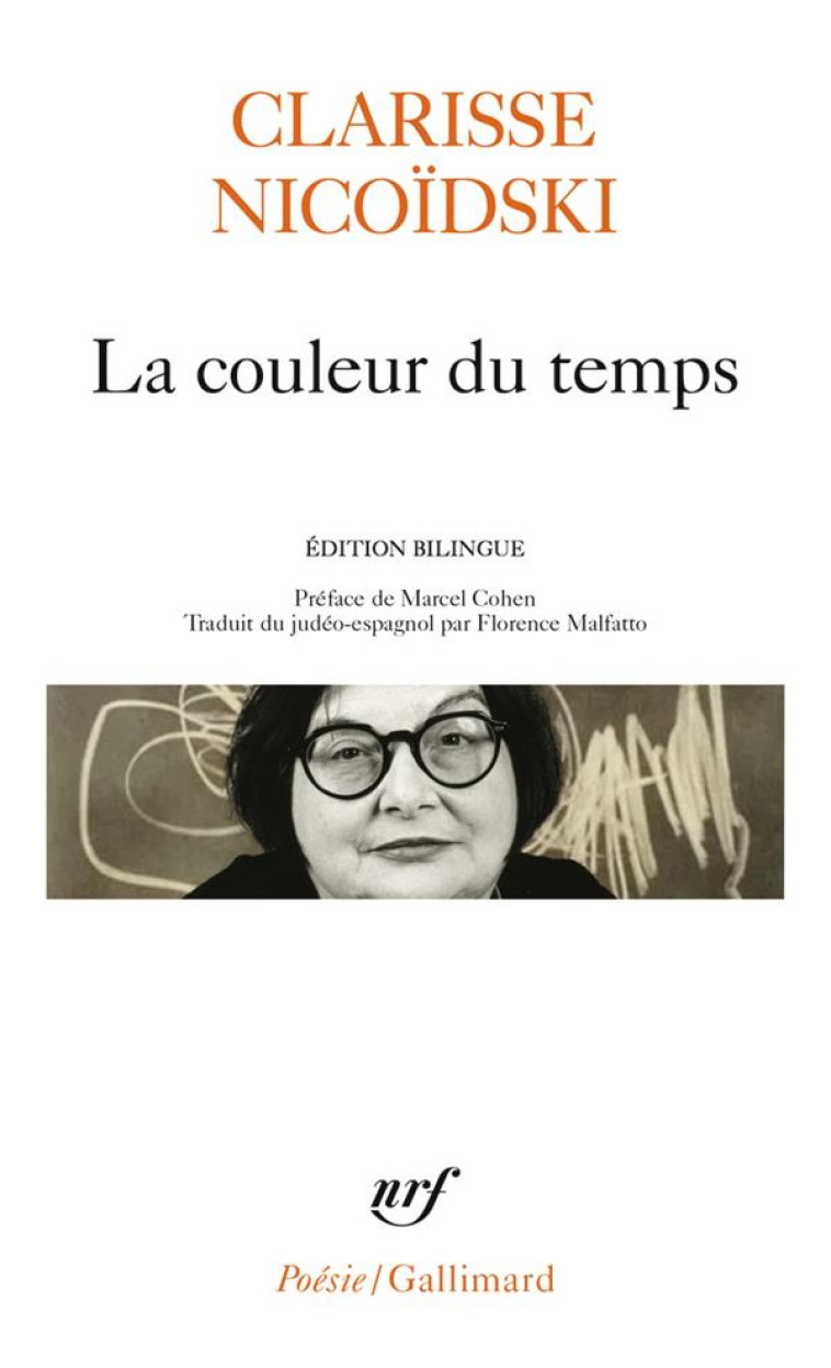 LA COULEUR DU TEMPS - NICOIDSKI/COHEN - GALLIMARD