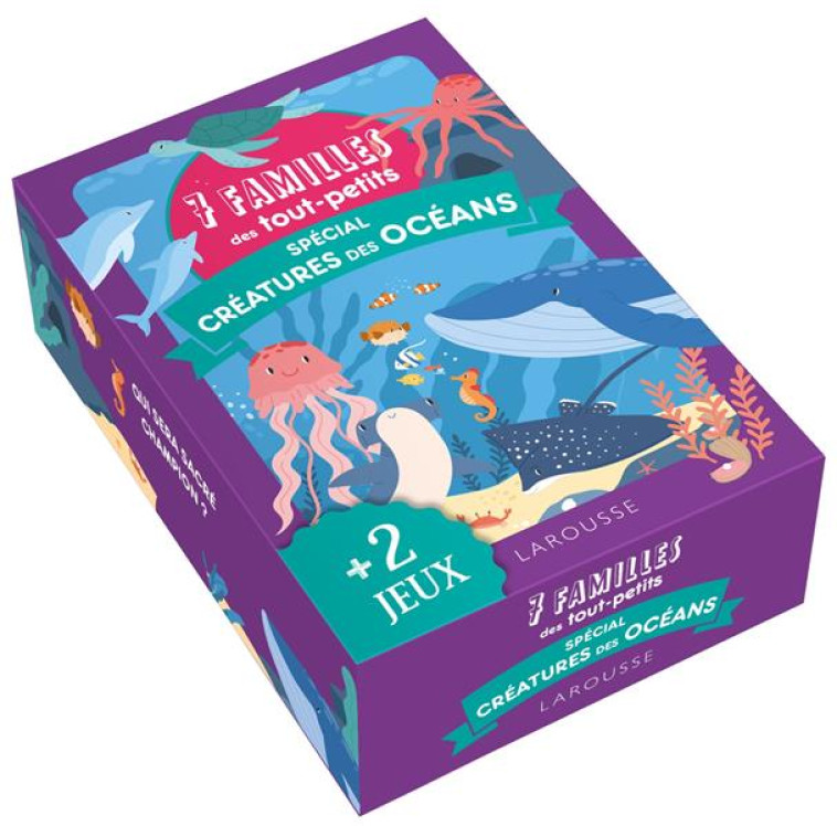 7 FAMILLES SPECIAL CREATURES DES OCEANS - COLLECTIF - NC