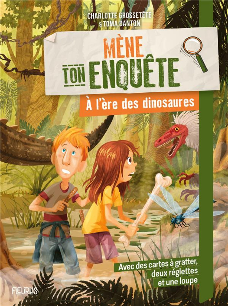 MENE TON ENQUETE - A L'ERE DES DINOSAURES - GROSSETETE/DANTON - FLEURUS