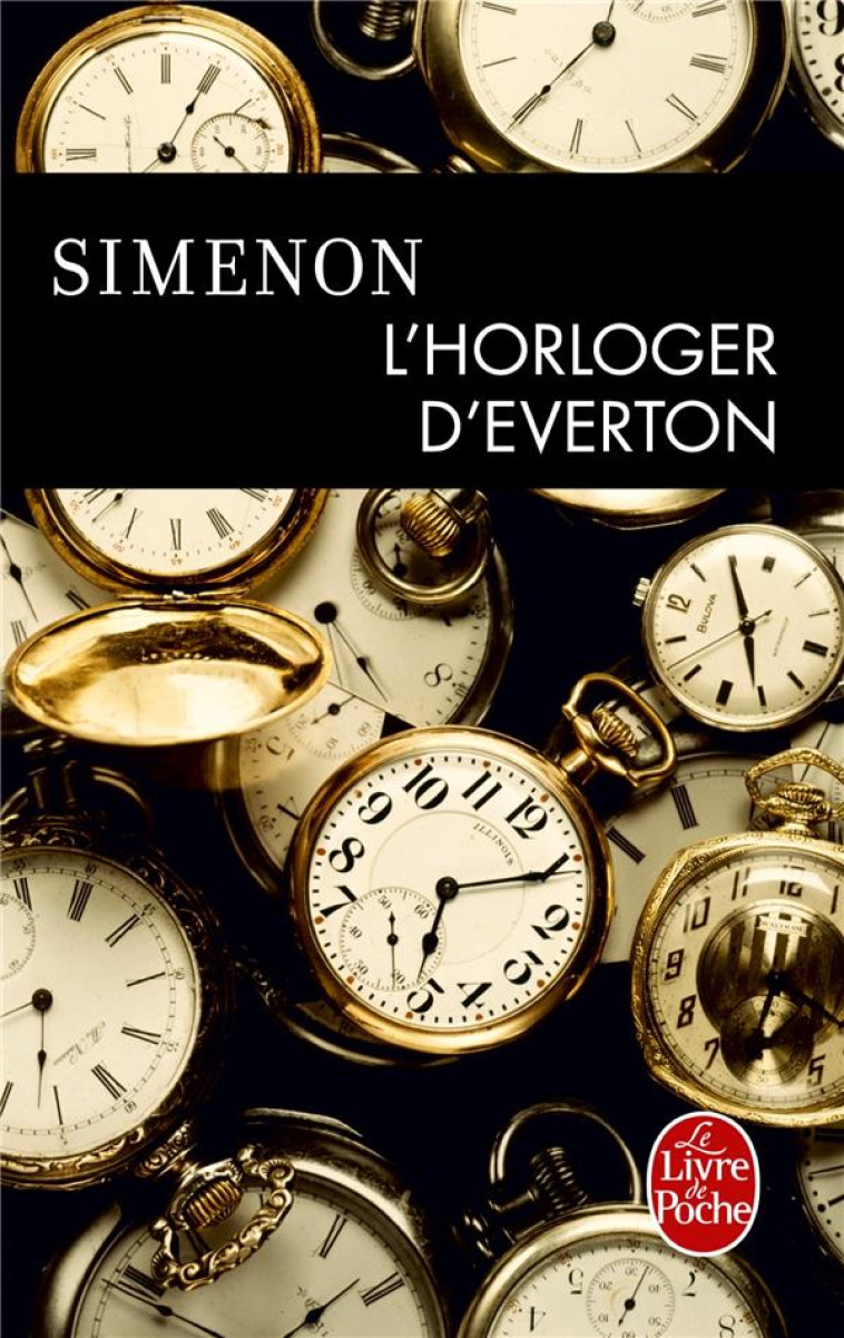 L'HORLOGER D'EVERTON - SIMENON GEORGES - LGF/Livre de Poche