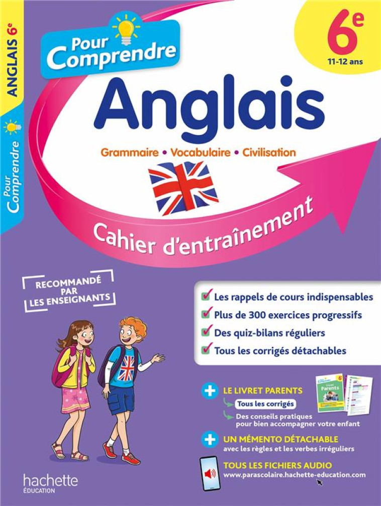 POUR COMPRENDRE ANGLAIS 6E - LAURENT/GERBER - HACHETTE