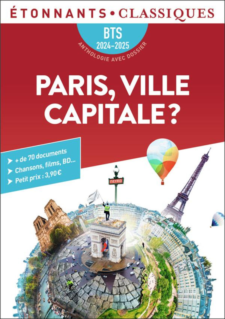 PARIS, VILLE CAPITALE ? - BTS 2024-2025 - COLLECTIF - FLAMMARION