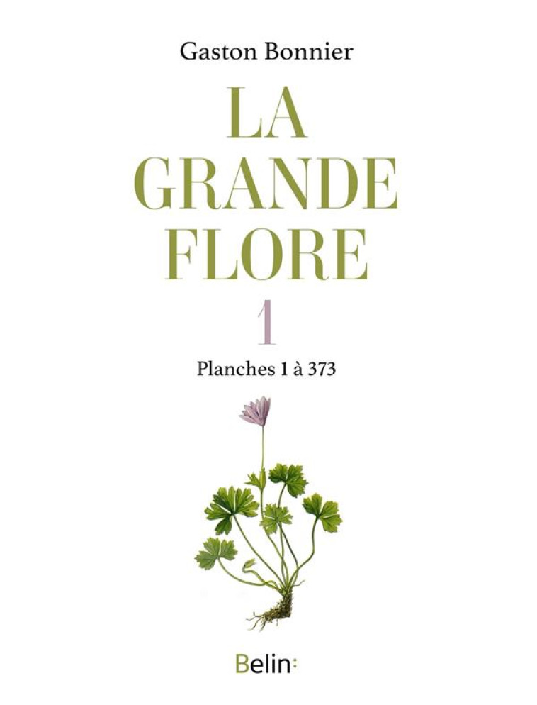 LA GRANDE FLORE EN COULEURS - T.1 PLANCHES - BONNIER GASTON - DORLING KINDERS