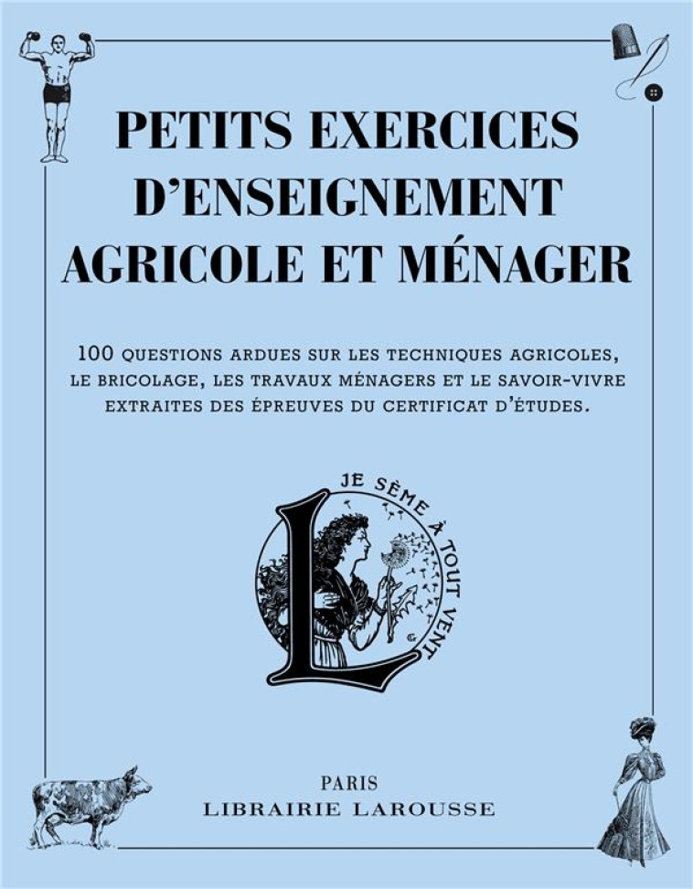 PETITS EXERCICES D'ENSEIGNEMENT AGRICOLE ET MENAGER - COLLECTIF - Larousse