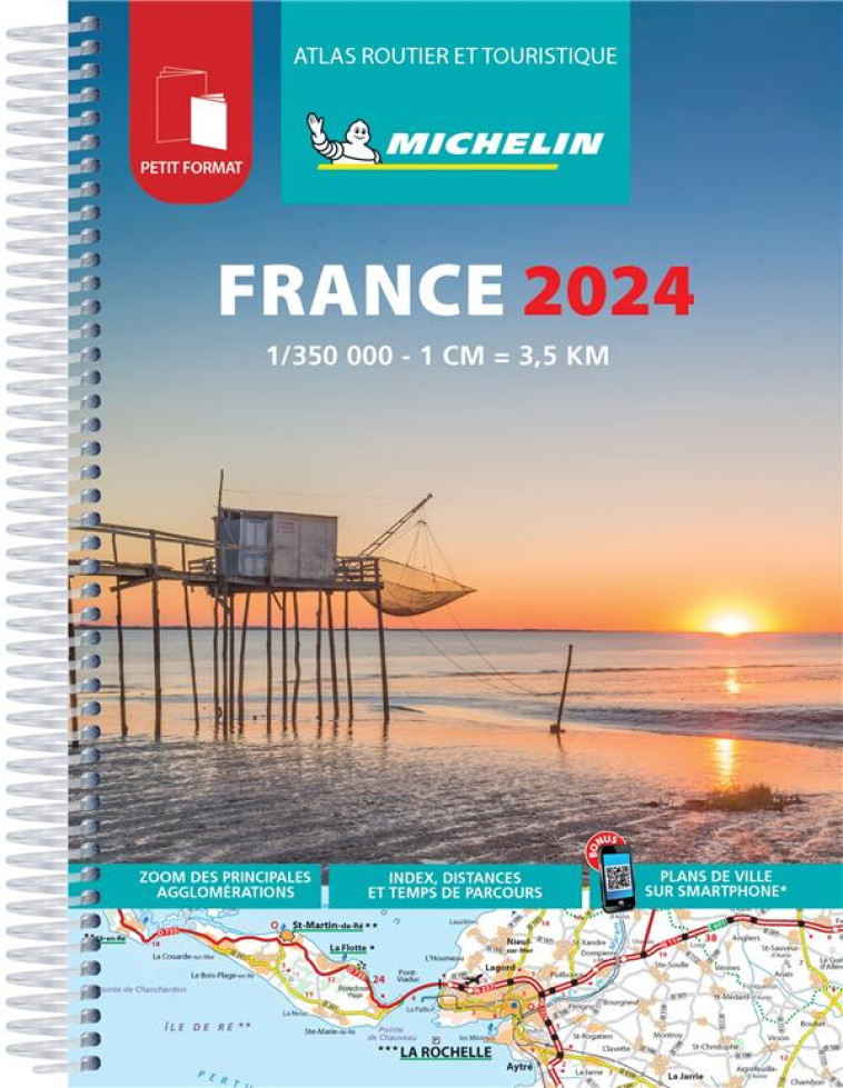 ATLAS FRANCE 2024 PETIT FORMAT MICHELIN - XXX - MICHELIN