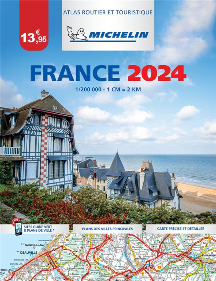 ATLAS ROUTIER FRANCE 2024 MICHELIN - L'ESSENTIEL (A4-BROCHE) - XXX - MICHELIN