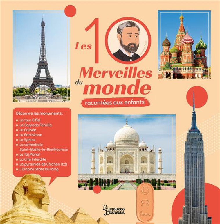 LES 10 MERVEILLES DU MONDE RACONTEES AUX ENFANTS - LAMBILLY/BOYER - LAROUSSE