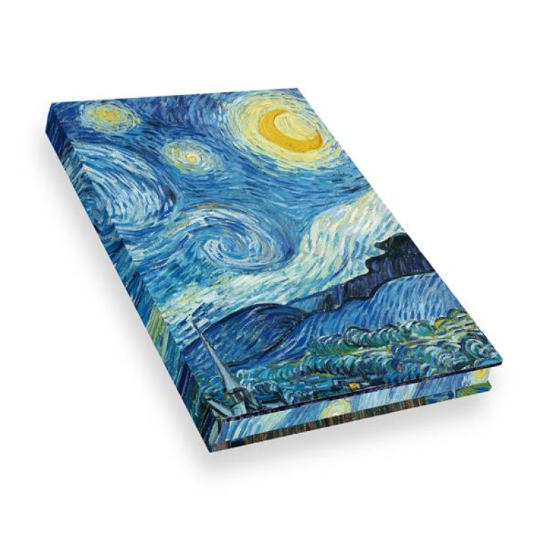 CARNET HAZAN PLEINE TOILE - VAN GOGH LA NUIT ETOILEE - XXX - NC