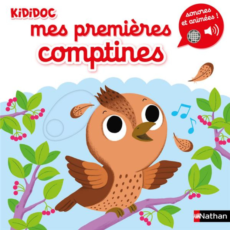 MES PREMIERES COMPTINES SONORES ET ANIMEES - VOL12 - CHOUX NATHALIE - CLE INTERNAT