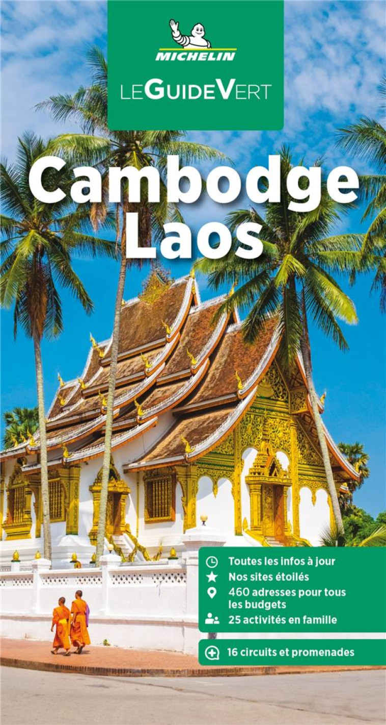 GUIDE VERT CAMBODGE LAOS MICHELIN - XXX - MICHELIN