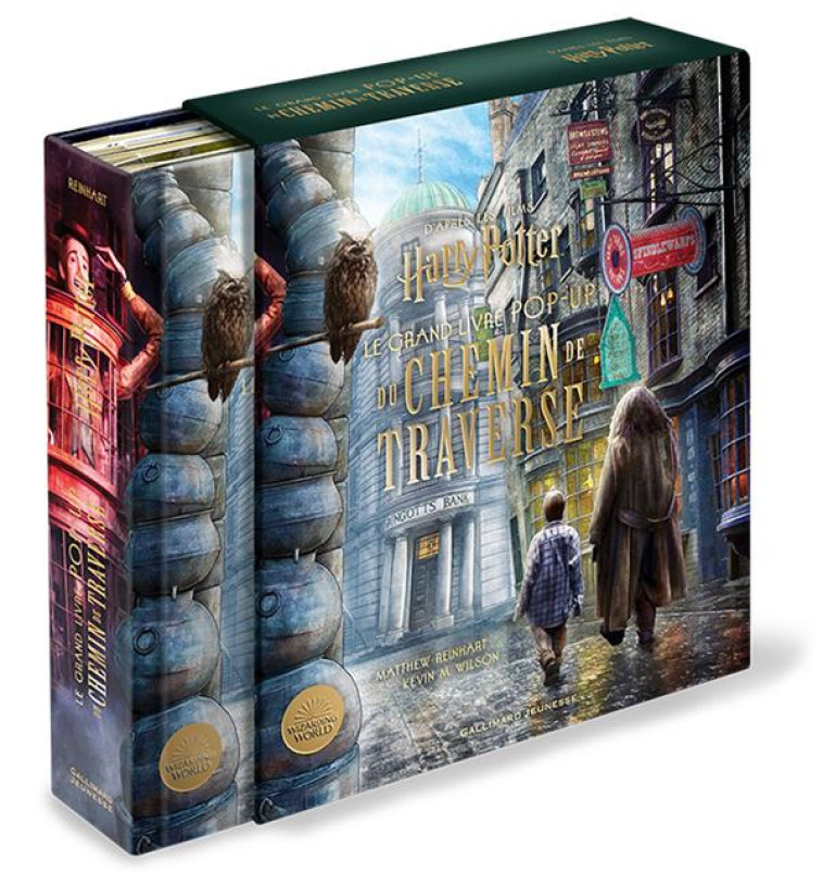 HARRY POTTER : LE GRAND LIVRE POP-UP DU CHEMIN DE TRAVERSE - REINHART/WILSON - GALLIMARD