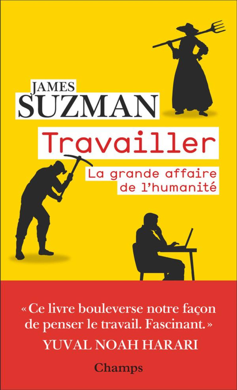 TRAVAILLER - LA GRANDE AFFAIRE DE L'HUMANITE - SUZMAN JAMES - FLAMMARION