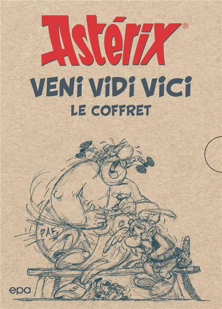 COFFRET 3 LIVRES ASTERIX - VENI, VIDI, VICI - MOLIN BERNARD-PIERRE - EPA