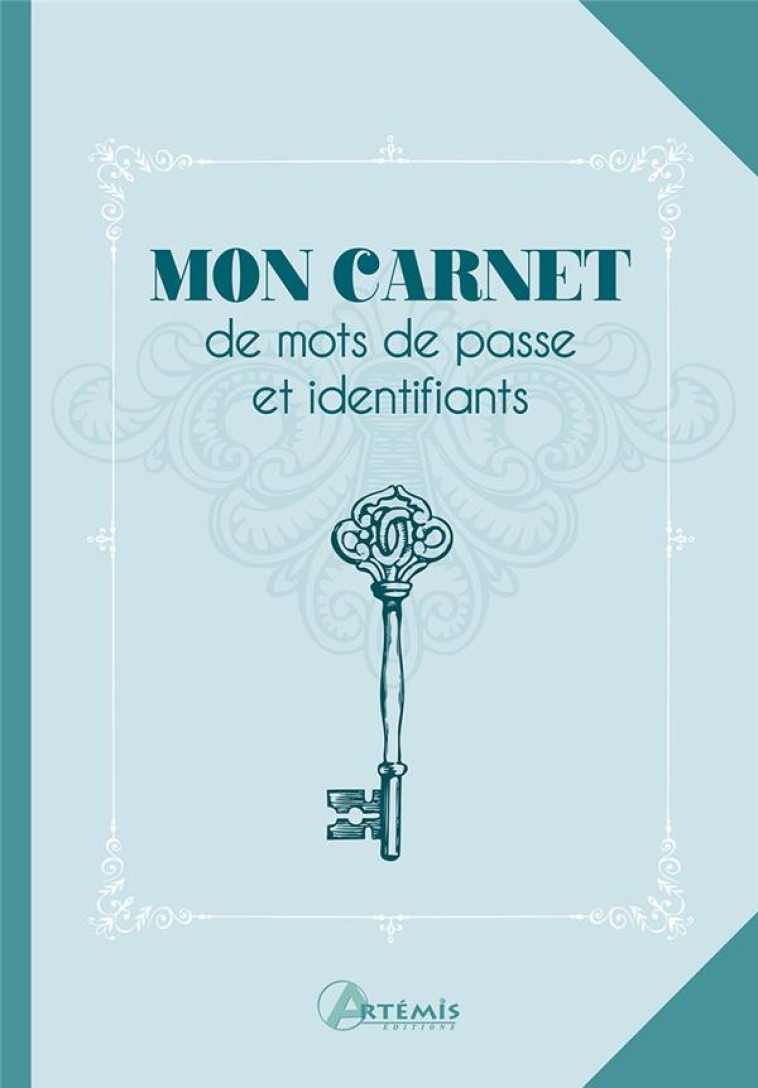 MON CARNET DE MOTS DE PASSE ET IDENTIFIANTS - XXX - NC