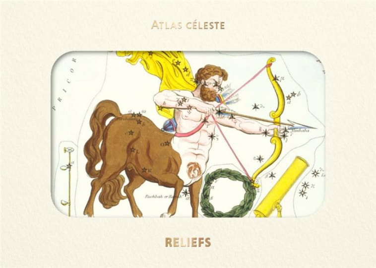 LIVRE D'IMAGES - ATLAS CELESTE - HALL SIDNEY - RELIEFS