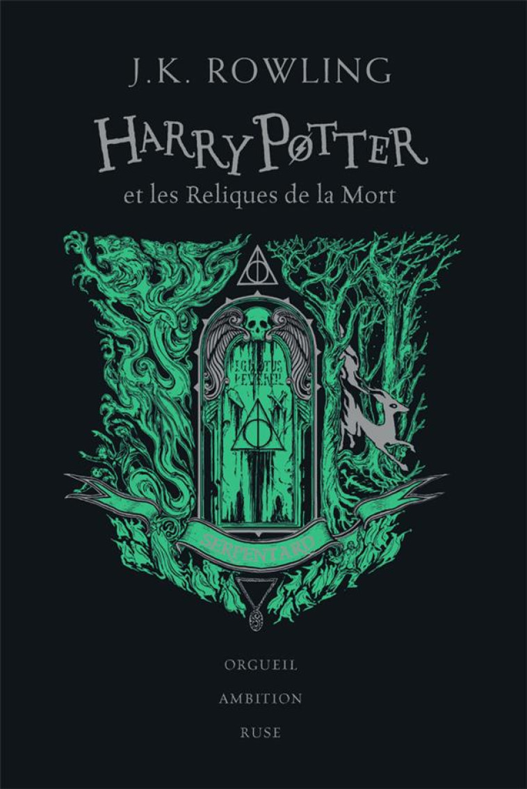 HARRY POTTER - VII - HARRY POTTER ET LES RELIQUES DE LA MORT - SERPENTARD - ROWLING/PINFOLD - GALLIMARD JEUNE