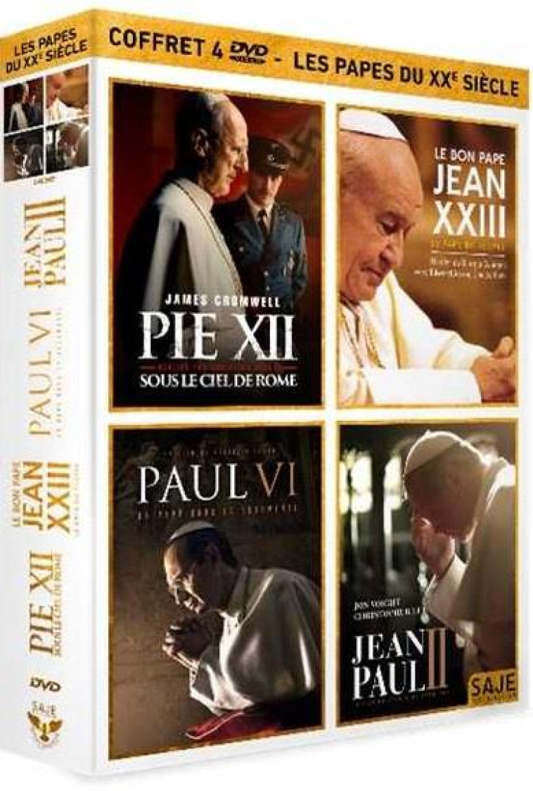 LES PAPES DU XXEME SIECLE - COFFRET 4 DVD - DUGUAY CHRISTIAN - NC