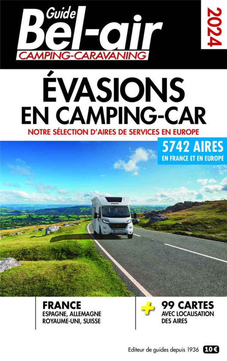 GUIDE BEL-AIR - EVASIONS EN CAMPING-CAR 2024 - AZAIEZ MARIAM - REGICAMP