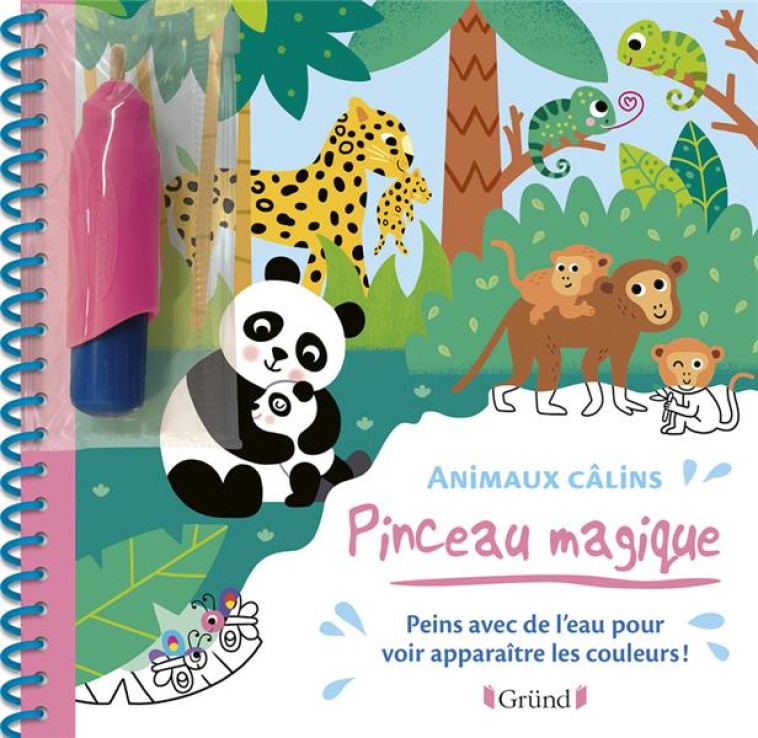 PINCEAU MAGIQUE - ANIMAUX CALINS - ROBIDOU VANESSA - GRUND