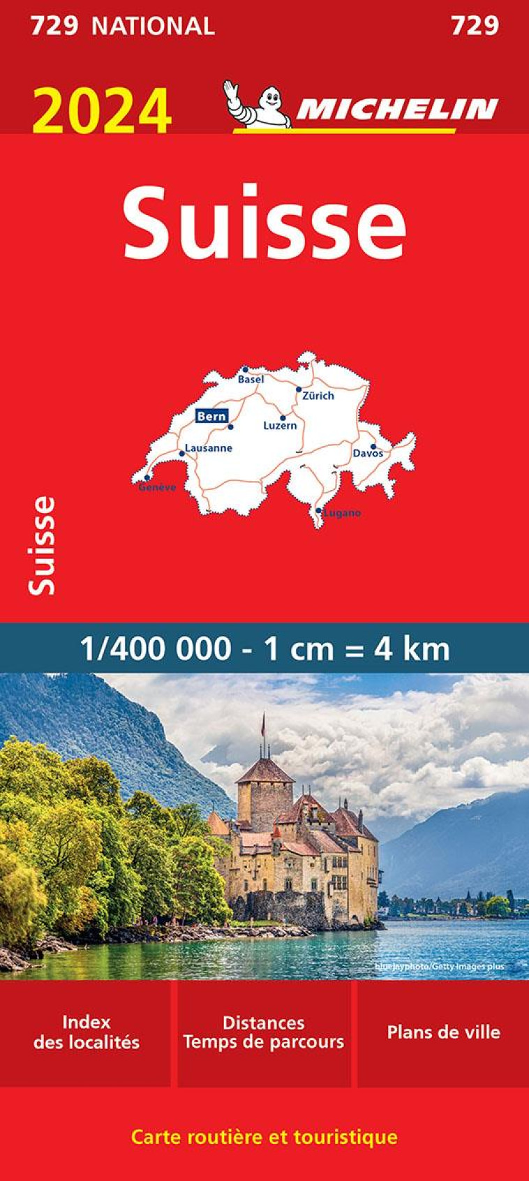 CARTE NATIONALE EUROPE - CARTE NATIONALE SUISSE 2024 - XXX - MICHELIN