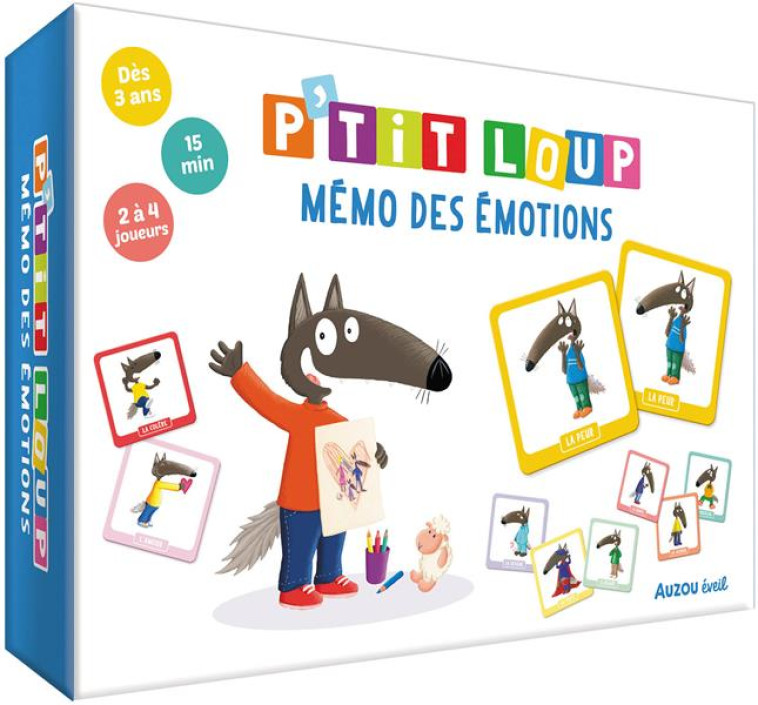 P'TIT LOUP - MON MEMO DES EMOTIONS - LALLEMAND/THUILLIER - NC