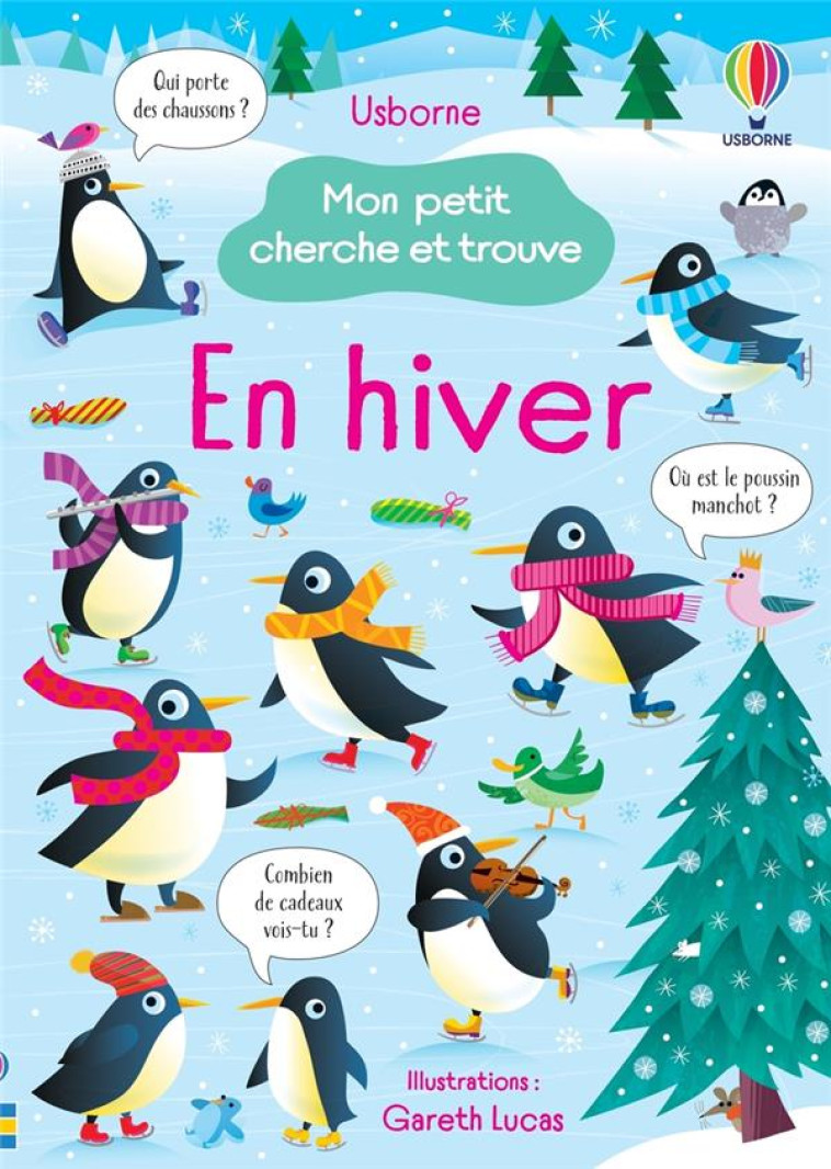 EN HIVER - MON PETIT CHERCHE ET TROUVE - DES 4 ANS - ROBSON/LUCAS - NC