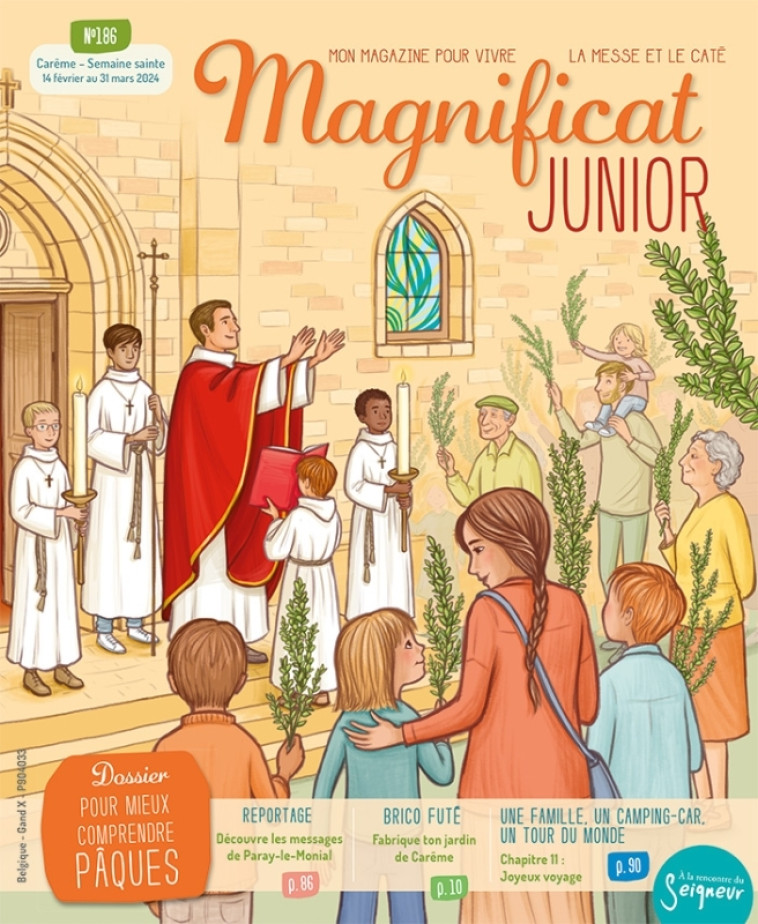 REVUE MAGNIFICAT JUNIOR N 186 CAREME + HORS-SERIE SEMAINE SAINTE 2024 - XXX - TARDY