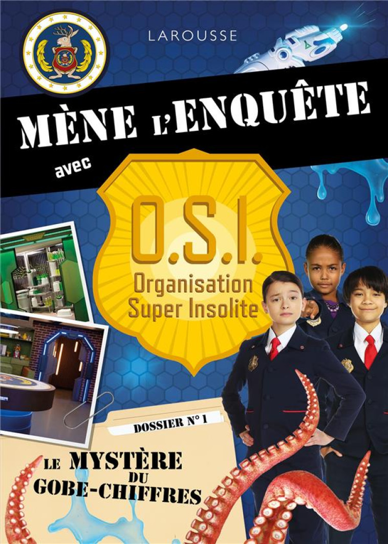 MENE L-ENQUETE AVEC OSI - LE MYSTERE DU GOBE-CHIFFRES - COLLECTIF - LAROUSSE