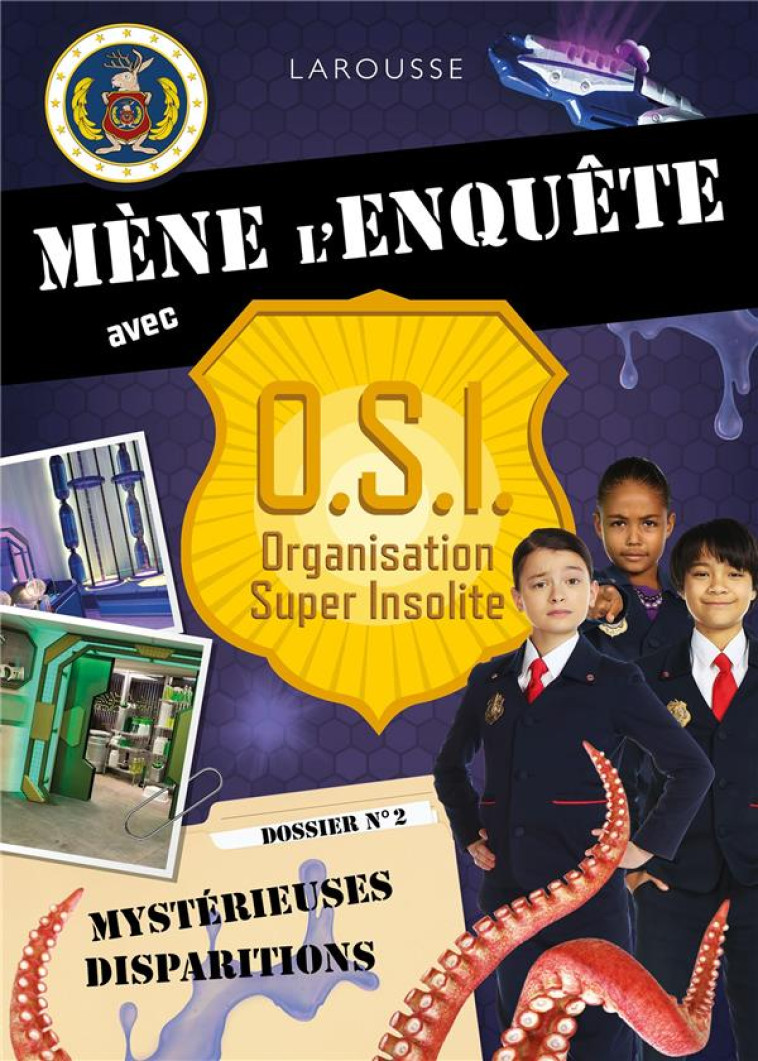 MENE L-ENQUETE AVEC OSI - MYSTERIEUSES DISPARITIONS - COLLECTIF - LAROUSSE