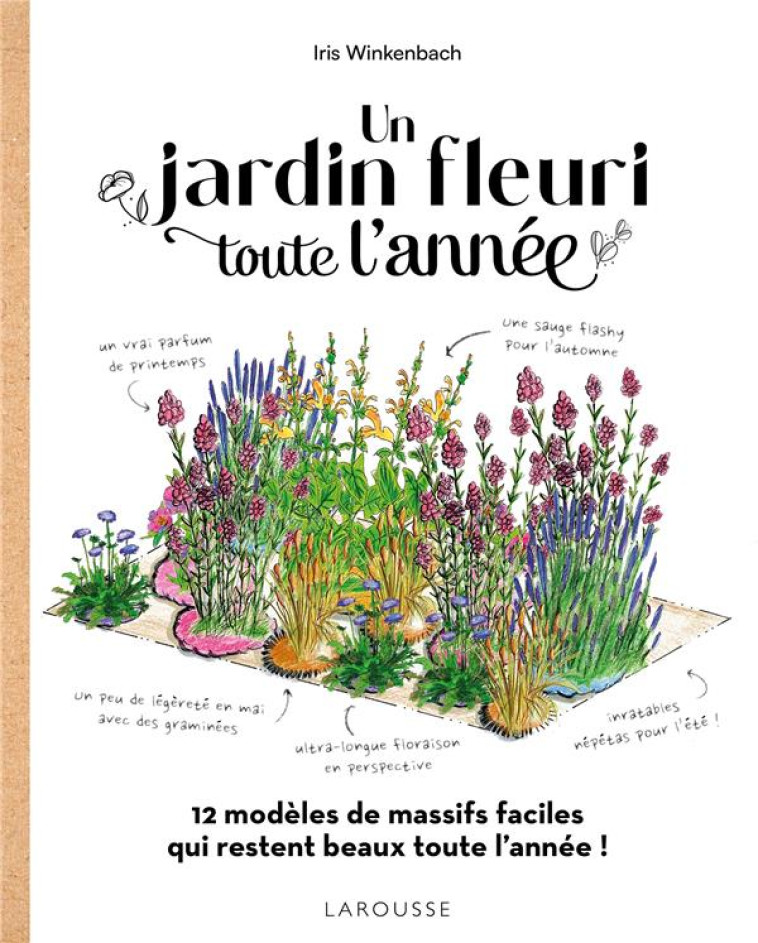 UN JARDIN FLEURI TOUTE L-ANNEE - WINKENBACH IRIS - LAROUSSE