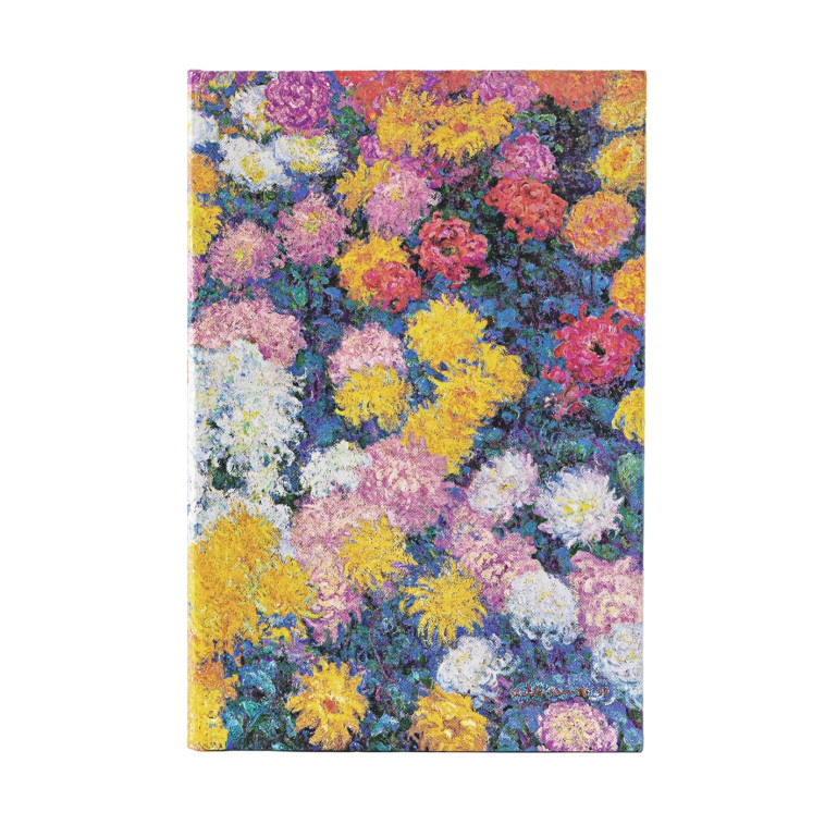 CARNET PB LES CHRYSANTHEMES DE MONET LES CHRYSANTHEMES DE MONET MIDI N.L. 144PG. - XXX - PAPERBLANKS