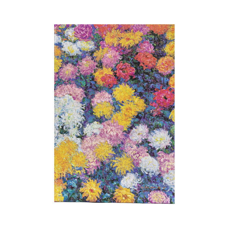 CARNET PB LES CHRYSANTHEMES DE MONET LES CHRYSANTHEMES DE MONET MINI LIG. 176PG. - XXX - PAPERBLANKS