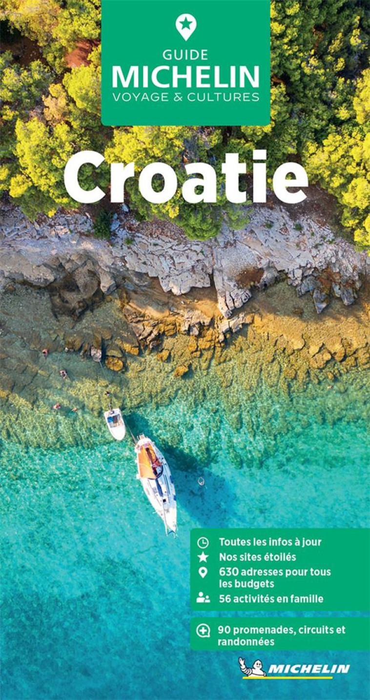 GUIDES VERTS EUROPE - GUIDE VERT CROATIE - XXX - MICHELIN