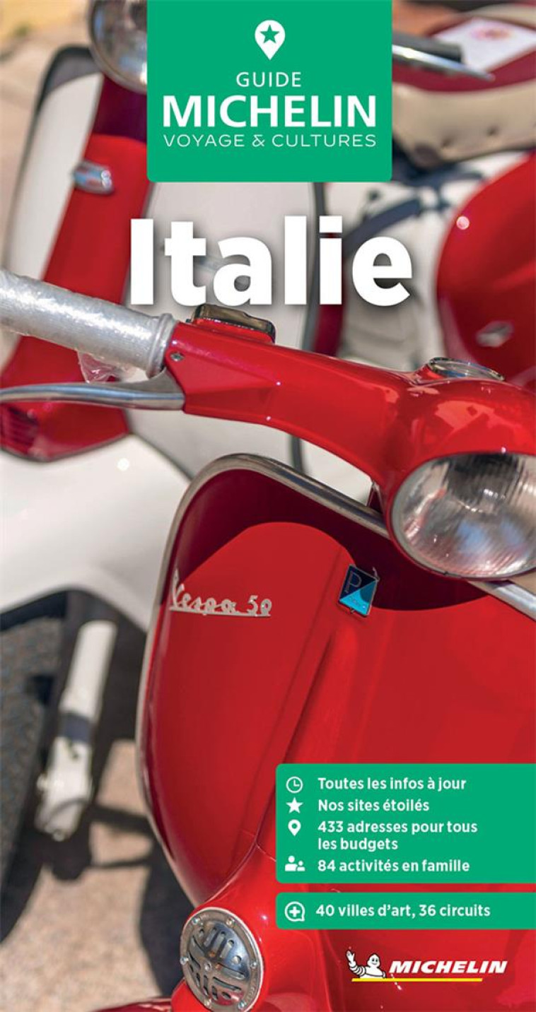 GUIDES VERTS EUROPE - GUIDE VERT ITALIE - XXX - MICHELIN