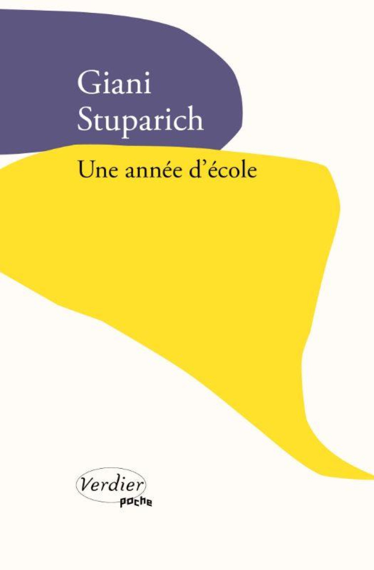 UNE ANNEE D-ECOLE - STUPARICH - VERDIER