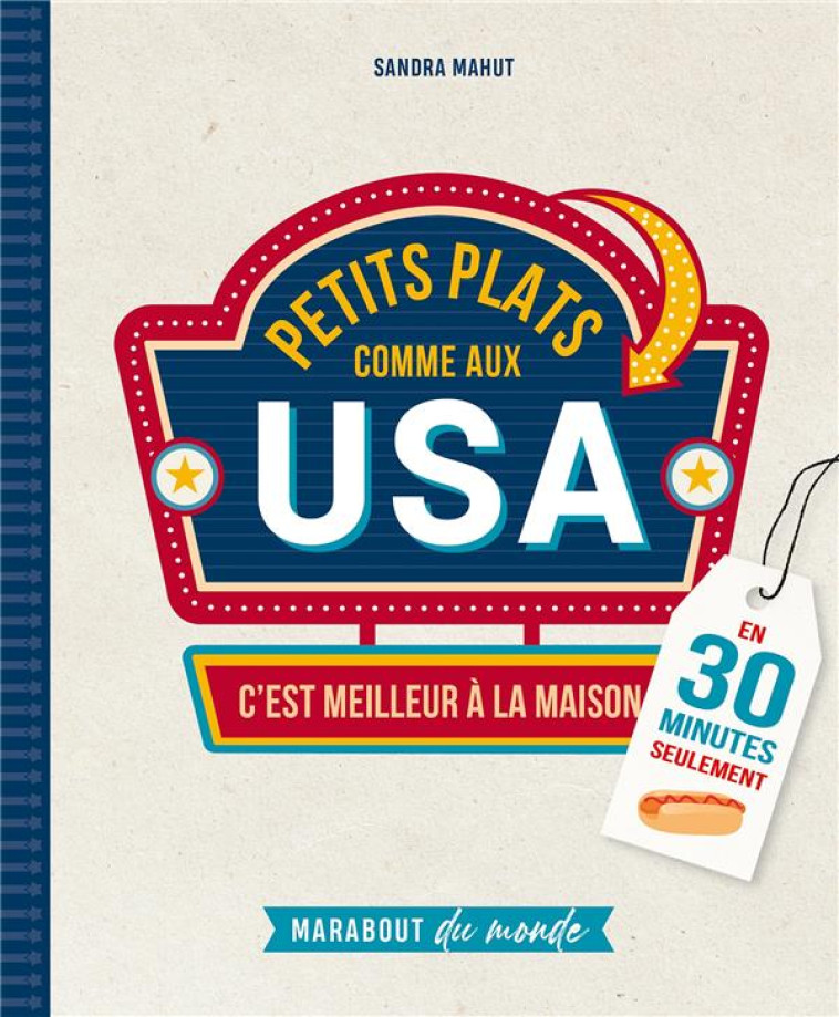 PETITS PLATS COMME AUX USA - MAHUT SANDRA - MARABOUT