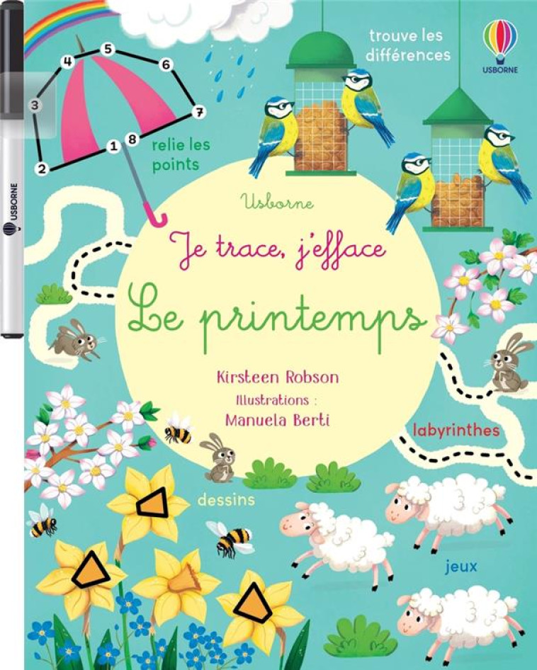 LE PRINTEMPS - JE TRACE, J-EFFACE - DES 3 ANS - ROBSON/BERTI - NC