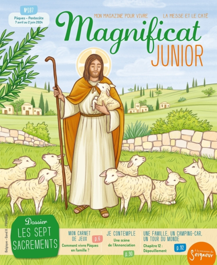 REVUE MAGNIFICAT JUNIOR N 187 - PAQUES A PENTECOTE - XXX - TARDY