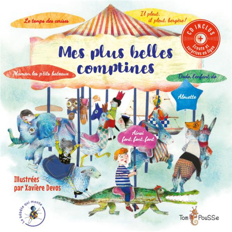 MES PLUS BELLES COMPTINES - DEVOS XAVIERE - TOM POUSSE