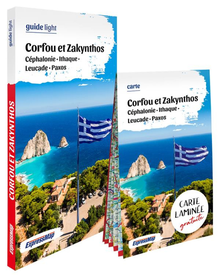 CORFOU ET ZAKYNTHOS. CEPHALONIE, ITHAQUE, LEUCADE, PAXOS  (GUIDE LIGHT) - XXX - NC