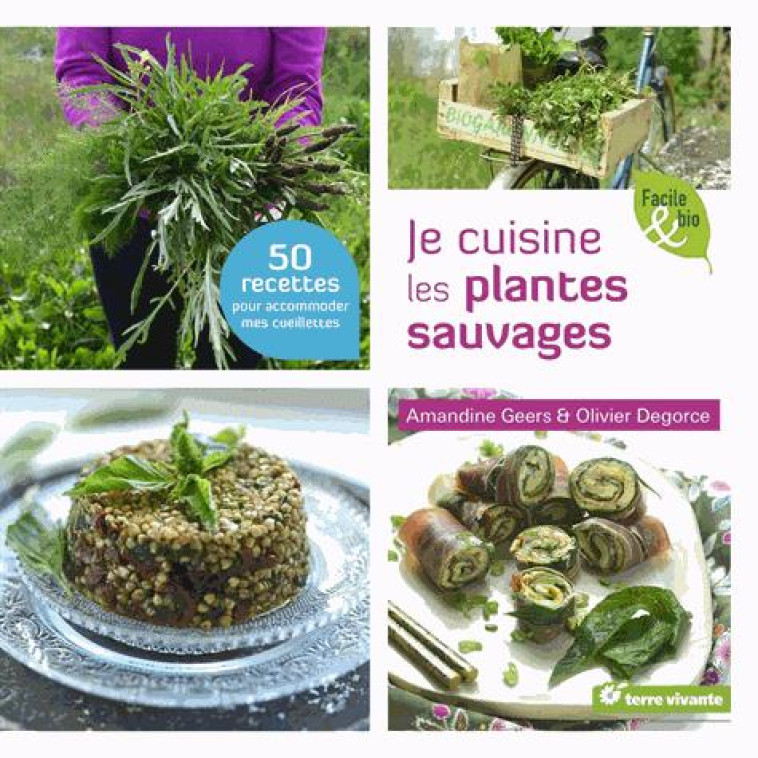 JE CUISINE LES PLANTES SAUVAGES - GEERS AMANDINE - Terre vivante