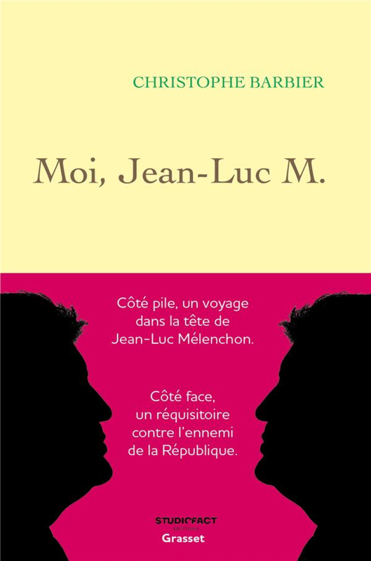 MOI, JEAN-LUC M. - EN COEDITION AVEC STUDIO FACT - BARBIER CHRISTOPHE - GRASSET