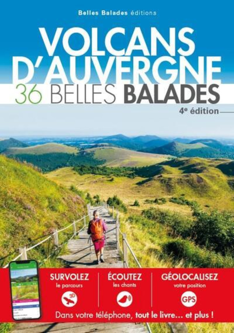 VOLCANS D AUVERGNE - 36 BELLES BALADES (4EME ED) - XXX - DAKOTA