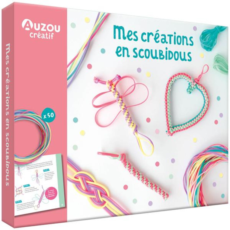 MON COFFRET D-ARTISTE - MES CREATIONS EN SCOUBIDOUS - DESPOISSE/GUESNE - NC