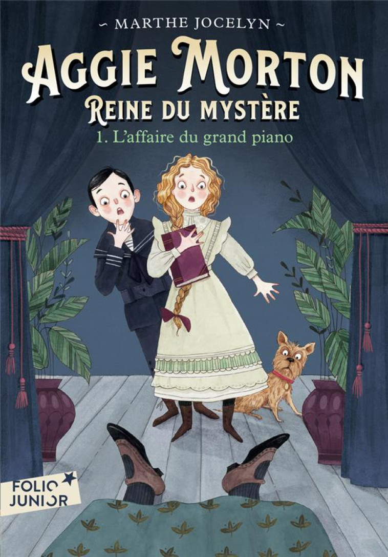 AGGIE MORTON REINE DU MYSTERE - VOL01 - L'AFFAIRE DU GRAND PIANO - JOCELYN/FOLLATH - GALLIMARD