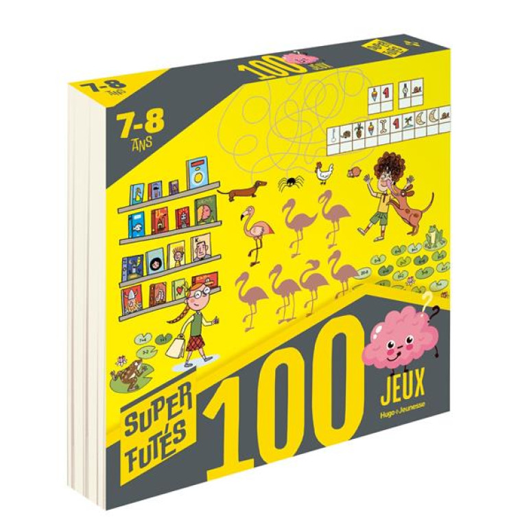 100 JEUX POUR SUPER FUTES 7-8 ANS - LEBRUN/KLING - NC