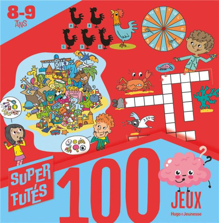 100 JEUX POUR SUPER FUTES 8-9 ANS - LEBRUN/PONCHON - NC