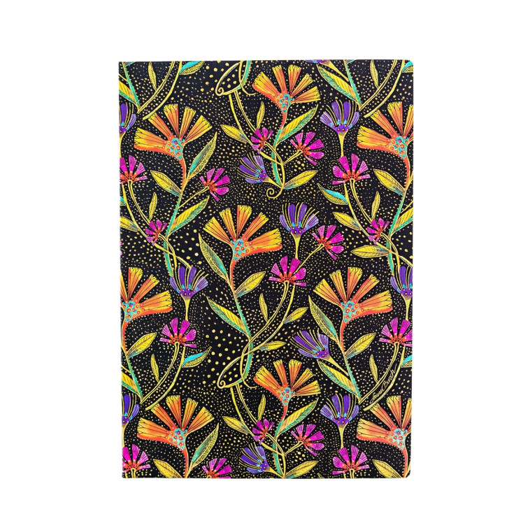 CARNET FLEXIS FLEURS SAUVAGES CREATIONS AMUSANTES MIDI LIG. 176PG. - XXX - PAPERBLANKS