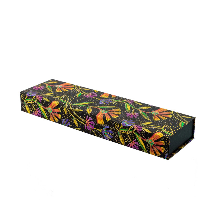 ETUI A CRAYONS FLEURS SAUVAGES CREATIONS AMUSANTES - XXX - PAPERBLANKS